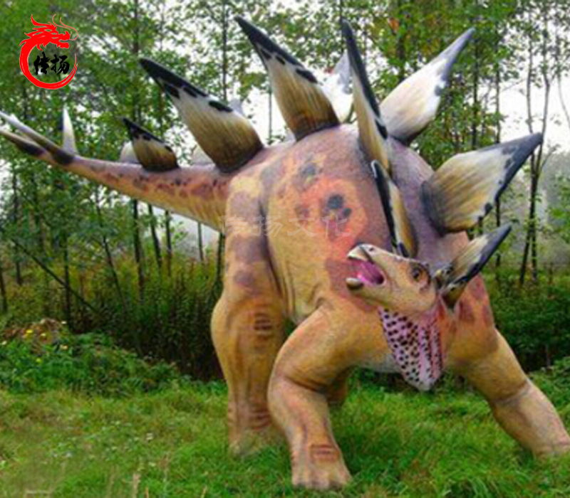 仿真恐龙模型—剑龙